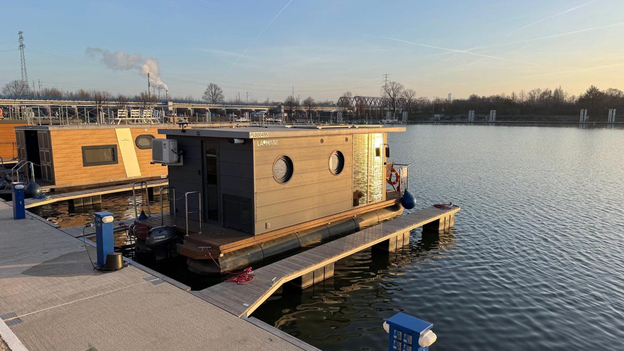 Houseboat Water Boy Apartament Plywajacy Dom Na Wodzie Lodz Apartment Wrocław Exterior foto